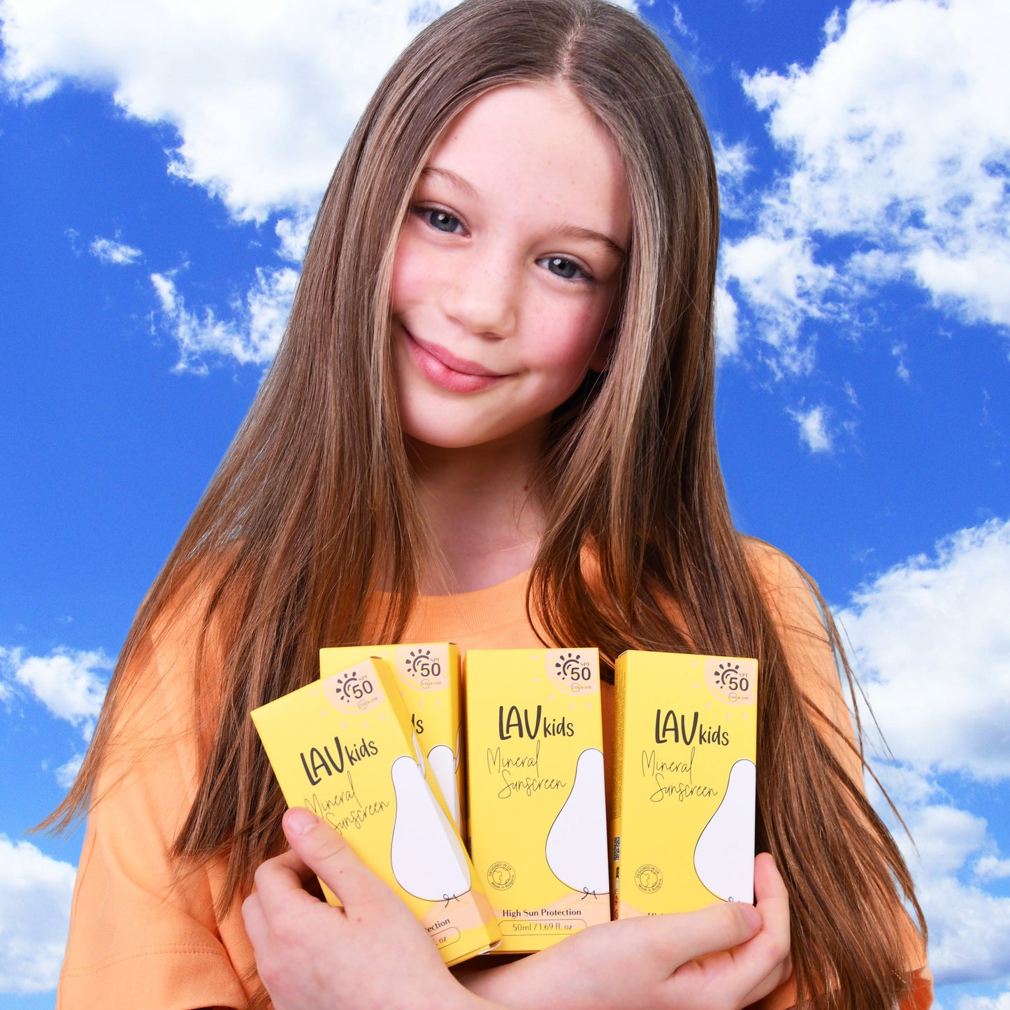 Crema solare viso protezione 50 Lav Kids