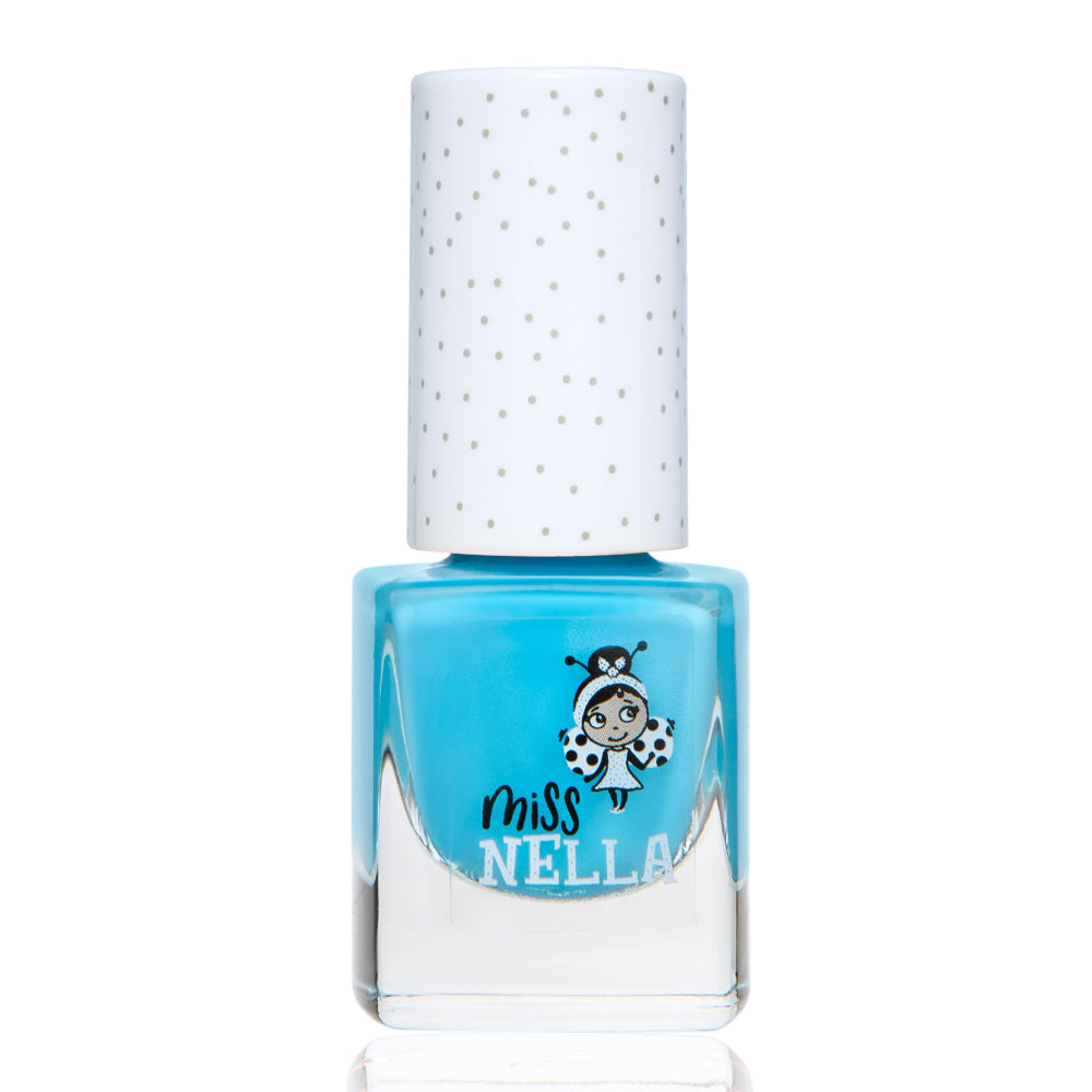 Mermaid Blue - smalto per unghie da 4 ml. removibile per bambini