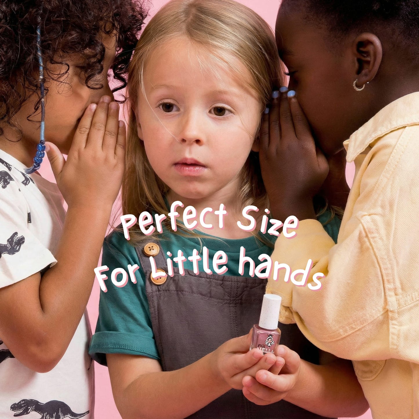Diplodo-Kiss, Smalto Unghie da 4 ml. removibile senza Acetone per Bambini