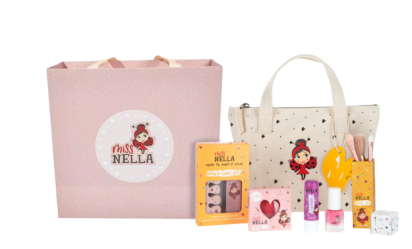 Girly Girl Essential Shopper + Borsa rosa