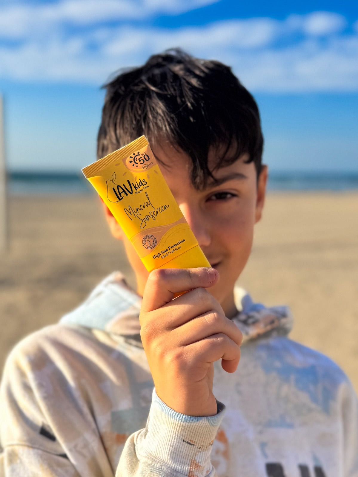 Pacchetto offerta Crema solare viso protezione 50 + lip balm omaggio