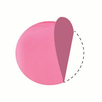 Pink A Boo - smalto per unghie da 4 ml. removibile per bambini