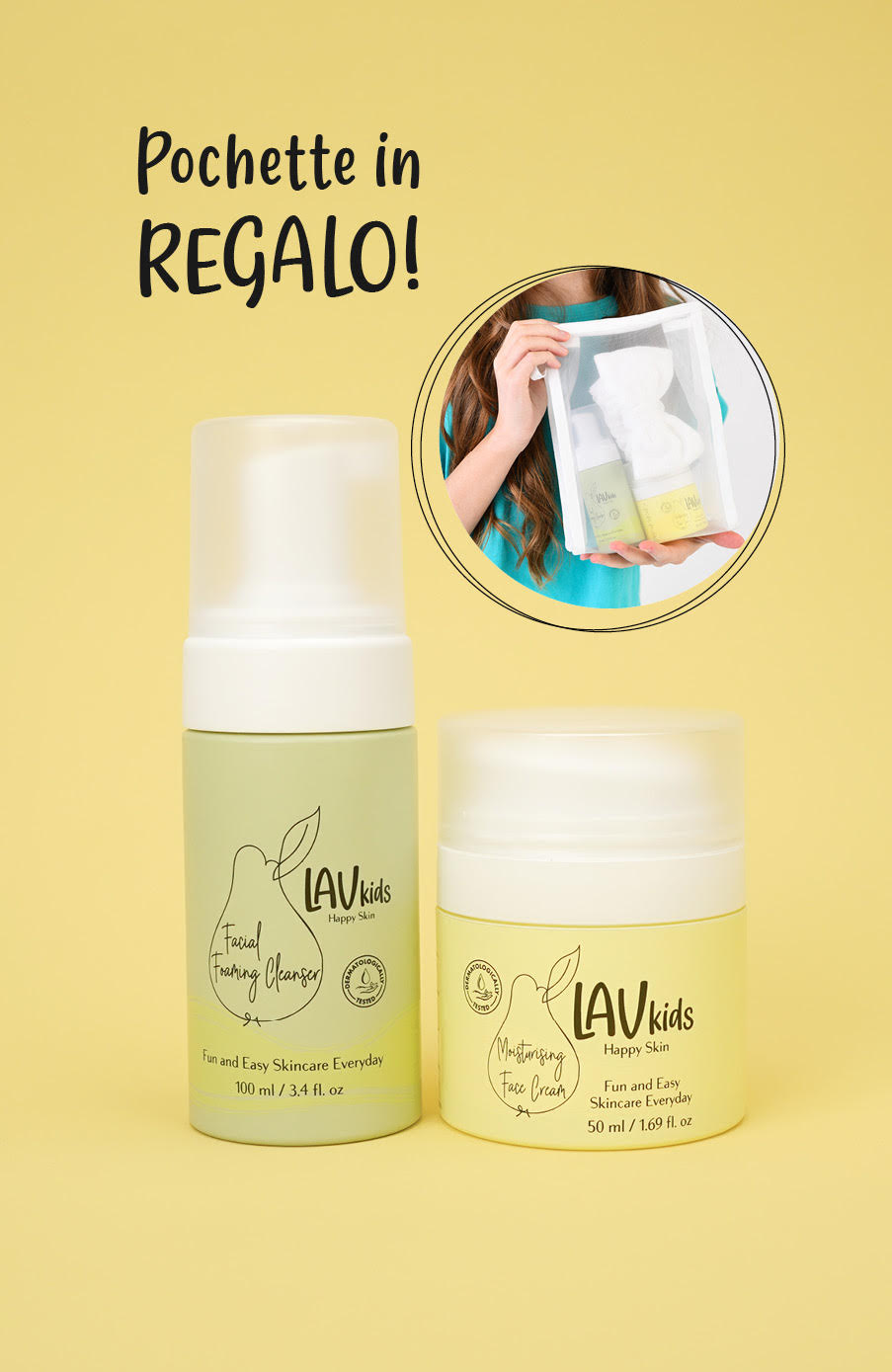 Pacchetto offerta Crema Viso e Mousse Detergente