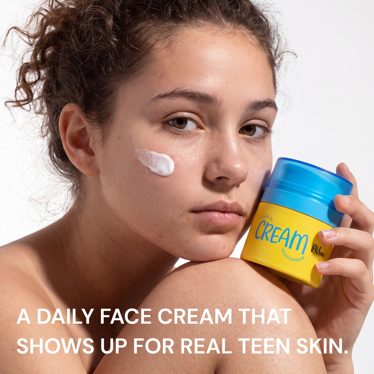 Face Cream Moisturiser/Crema Viso Idratante per Teen Agers