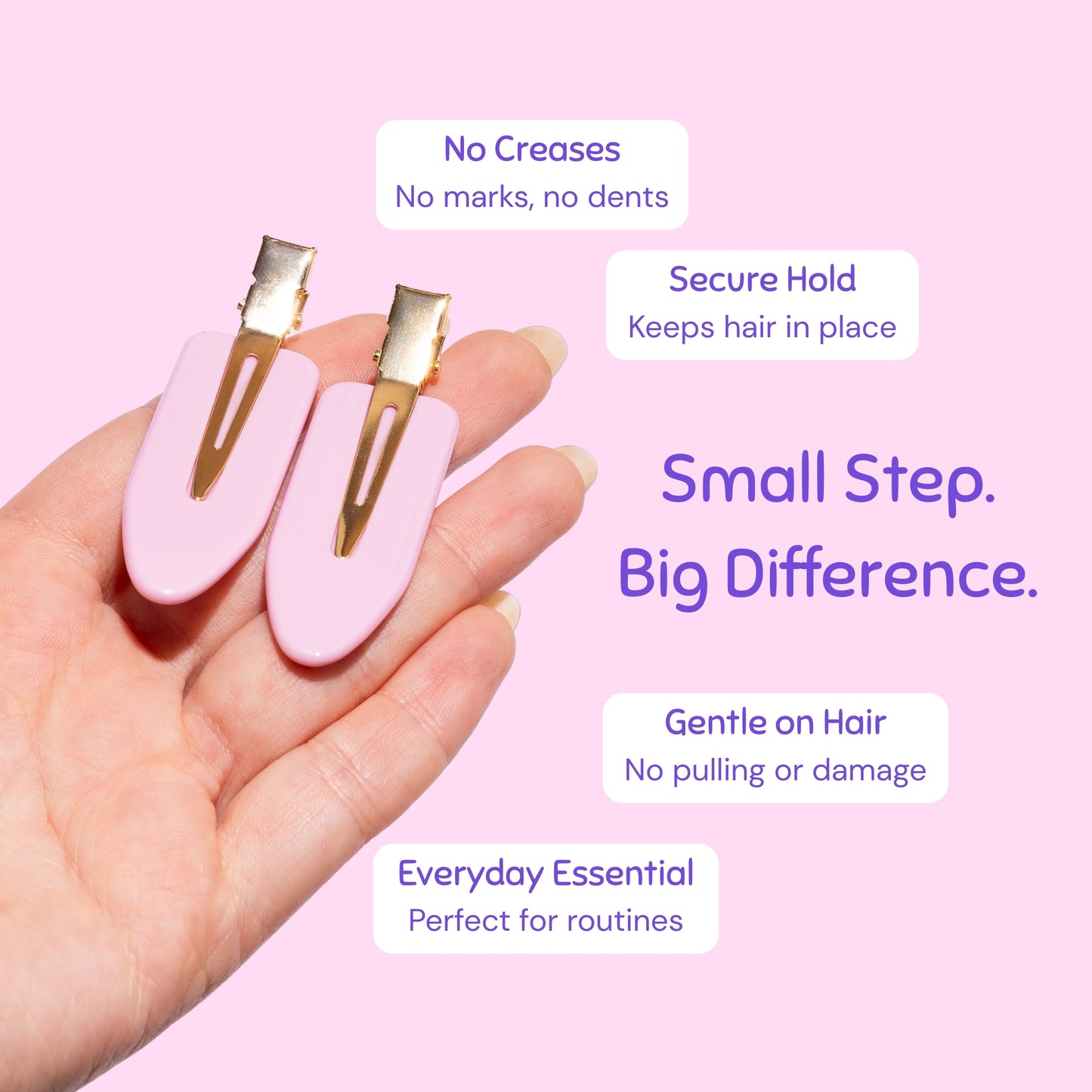Coppia di fermagli per capelli