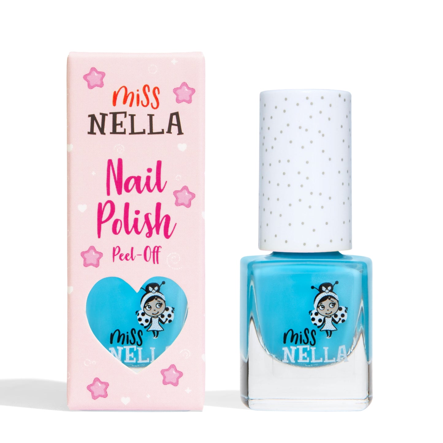 Mermaid Blue - smalto per unghie da 4 ml. removibile per bambini