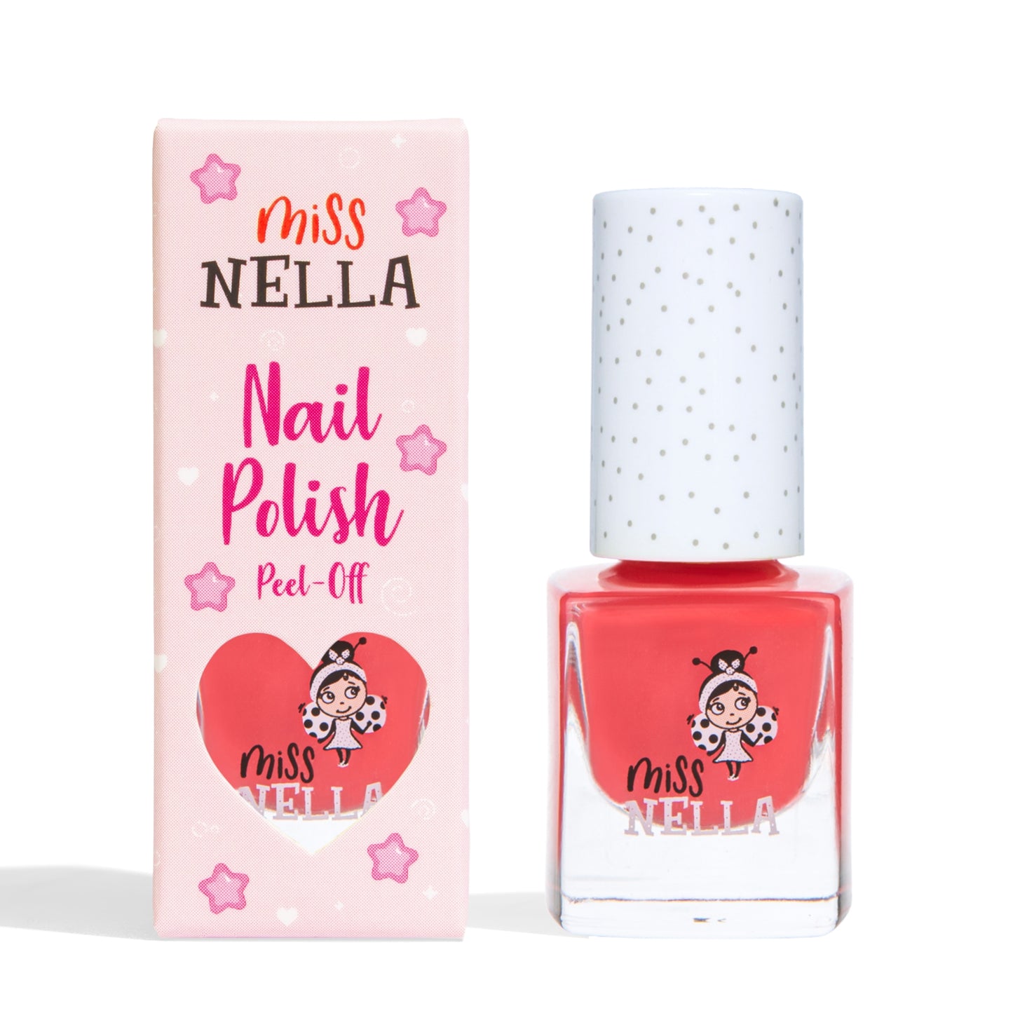 Cherry Macaroon smalto per unghie removibile per bambini, da 4 ml