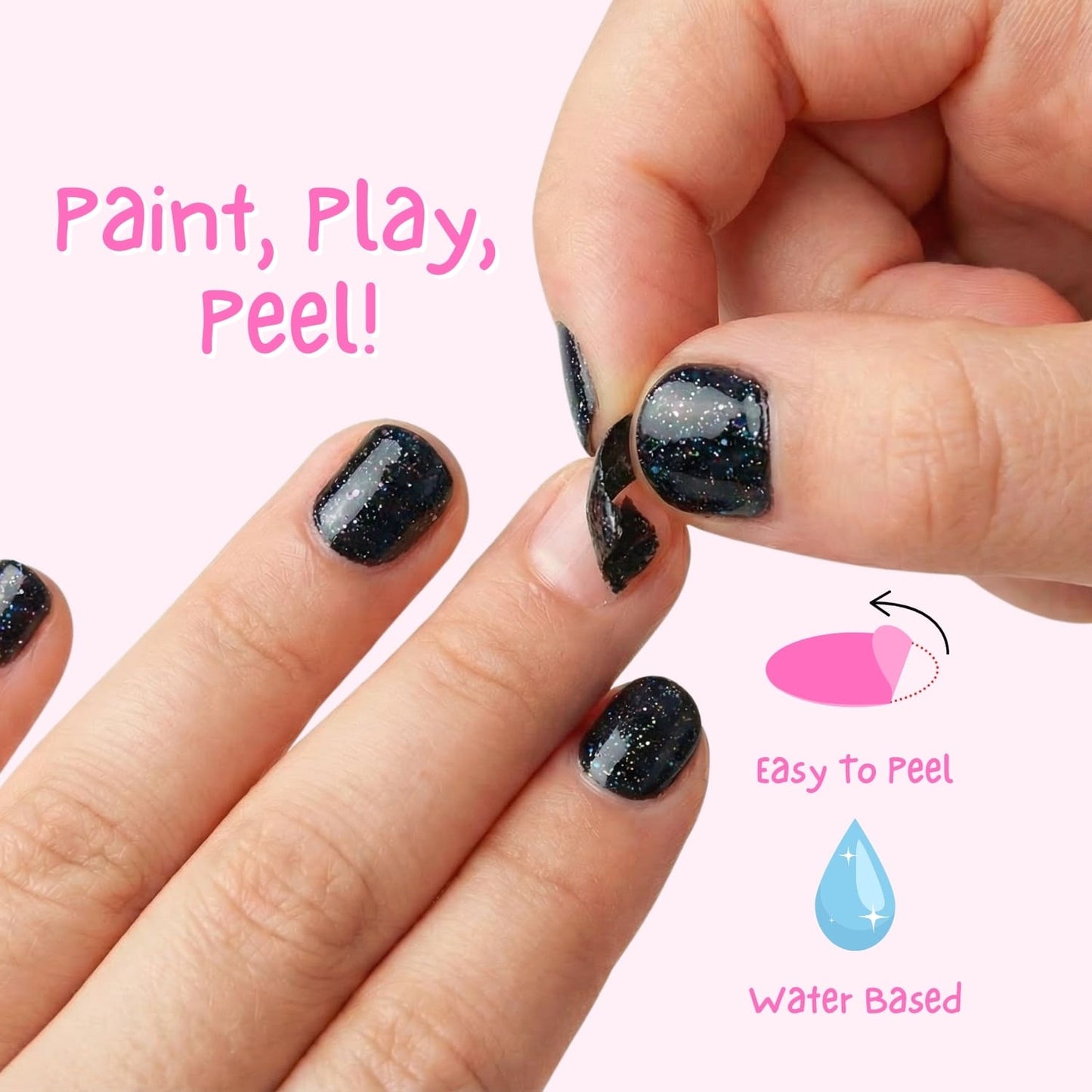 Surprise Party - Smalto per unghie da 4 ml. removibile per bambini