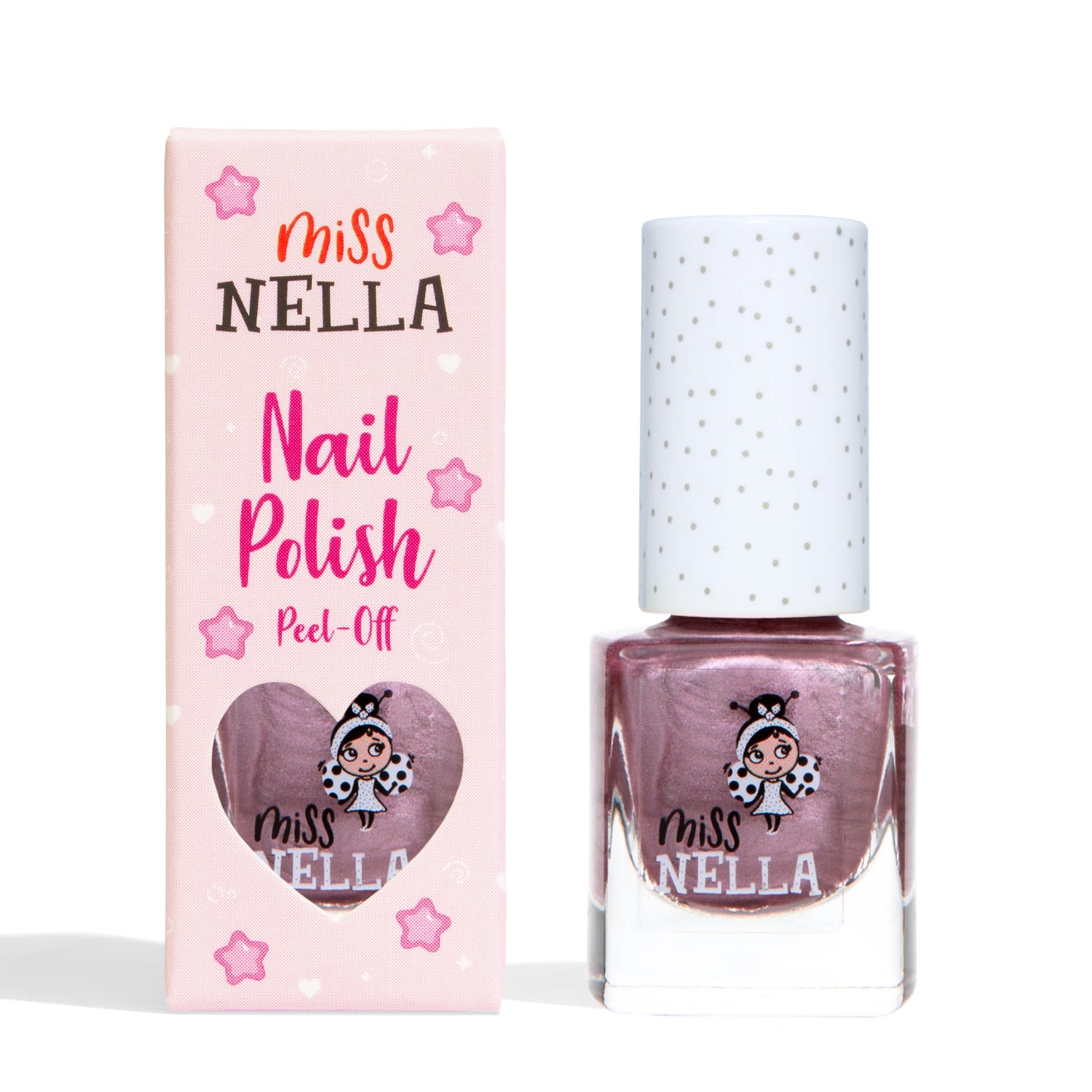 Diplodo-Kiss, Smalto Unghie da 4 ml. removibile senza Acetone per Bambini
