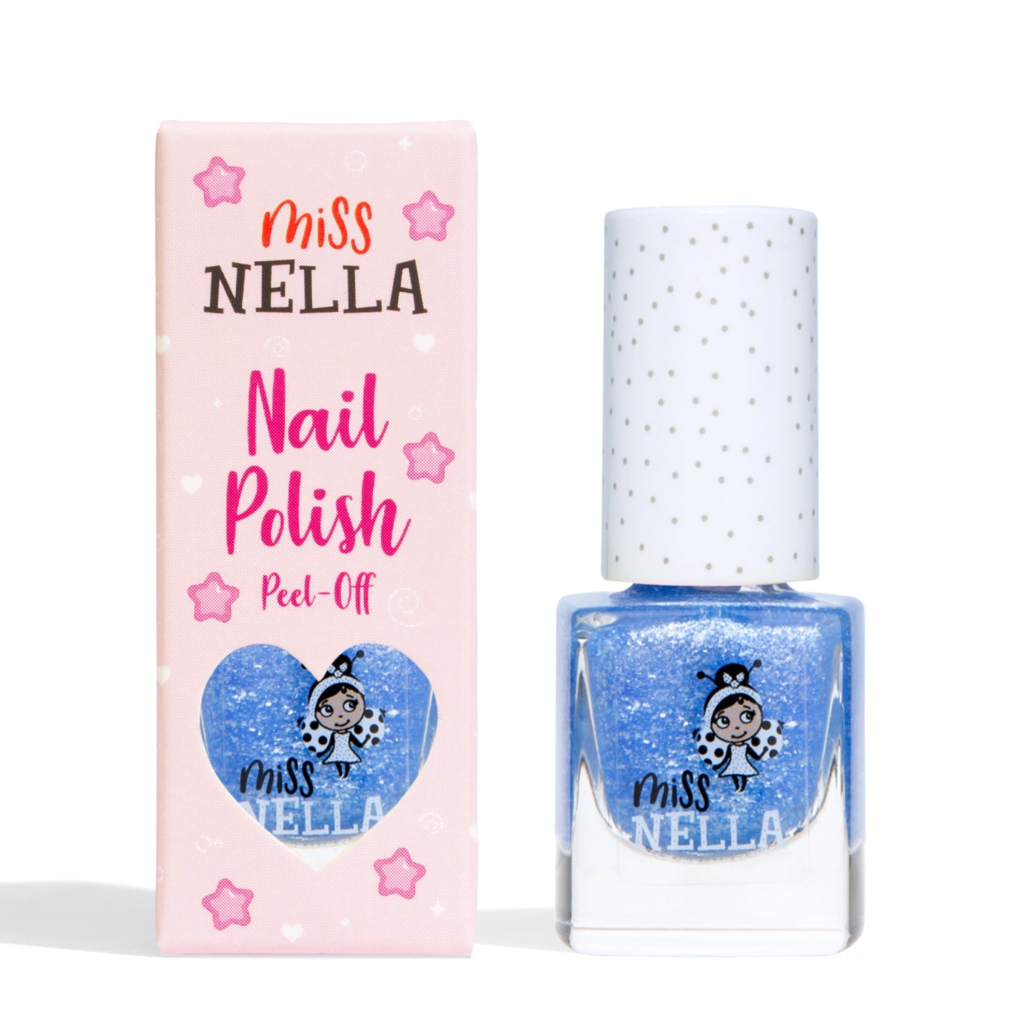 Elephunky Smalto Unghie da 4 ml Removibile senza Acetone per Bambini