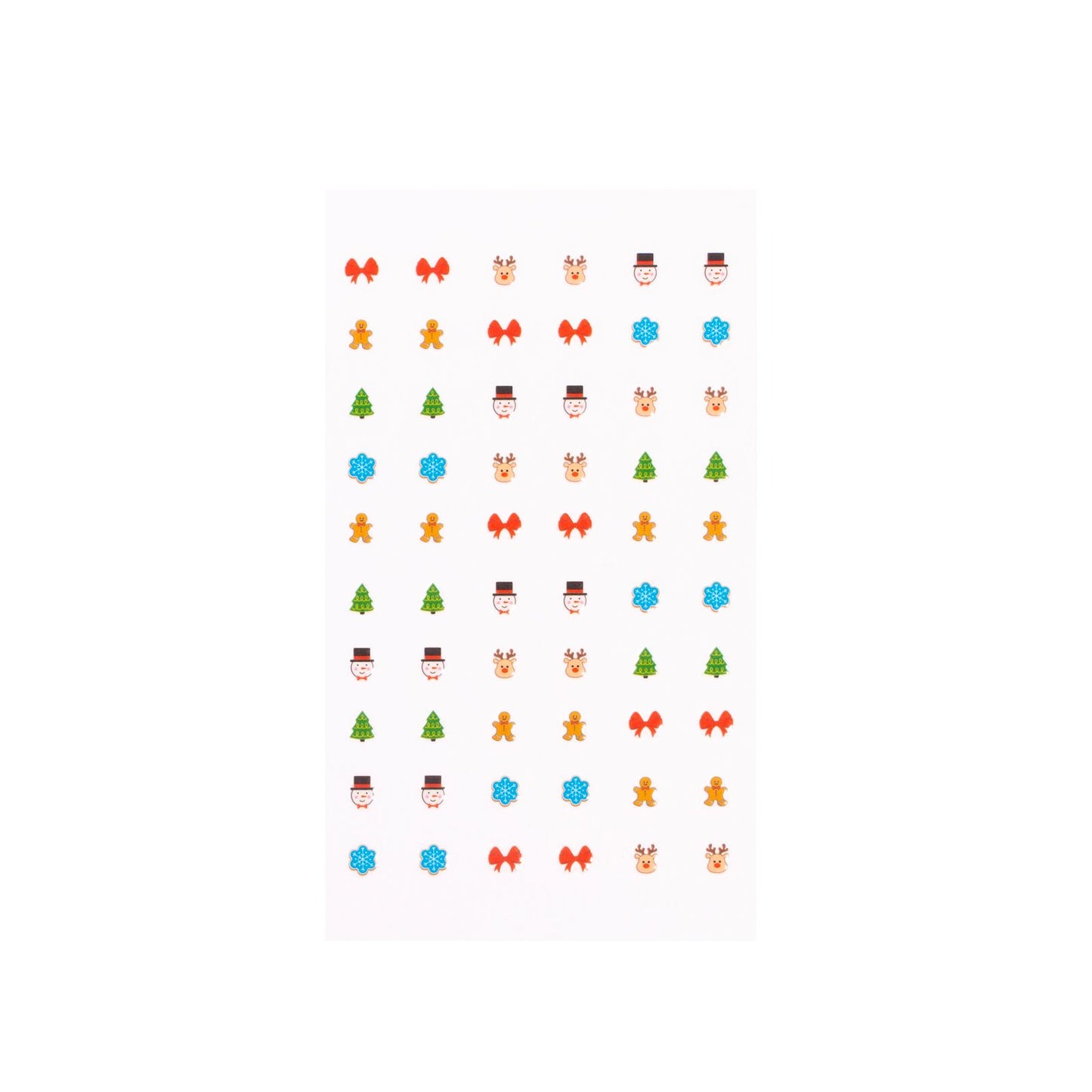 Adesivi per unghie 60 natalizi e 60 decorativi