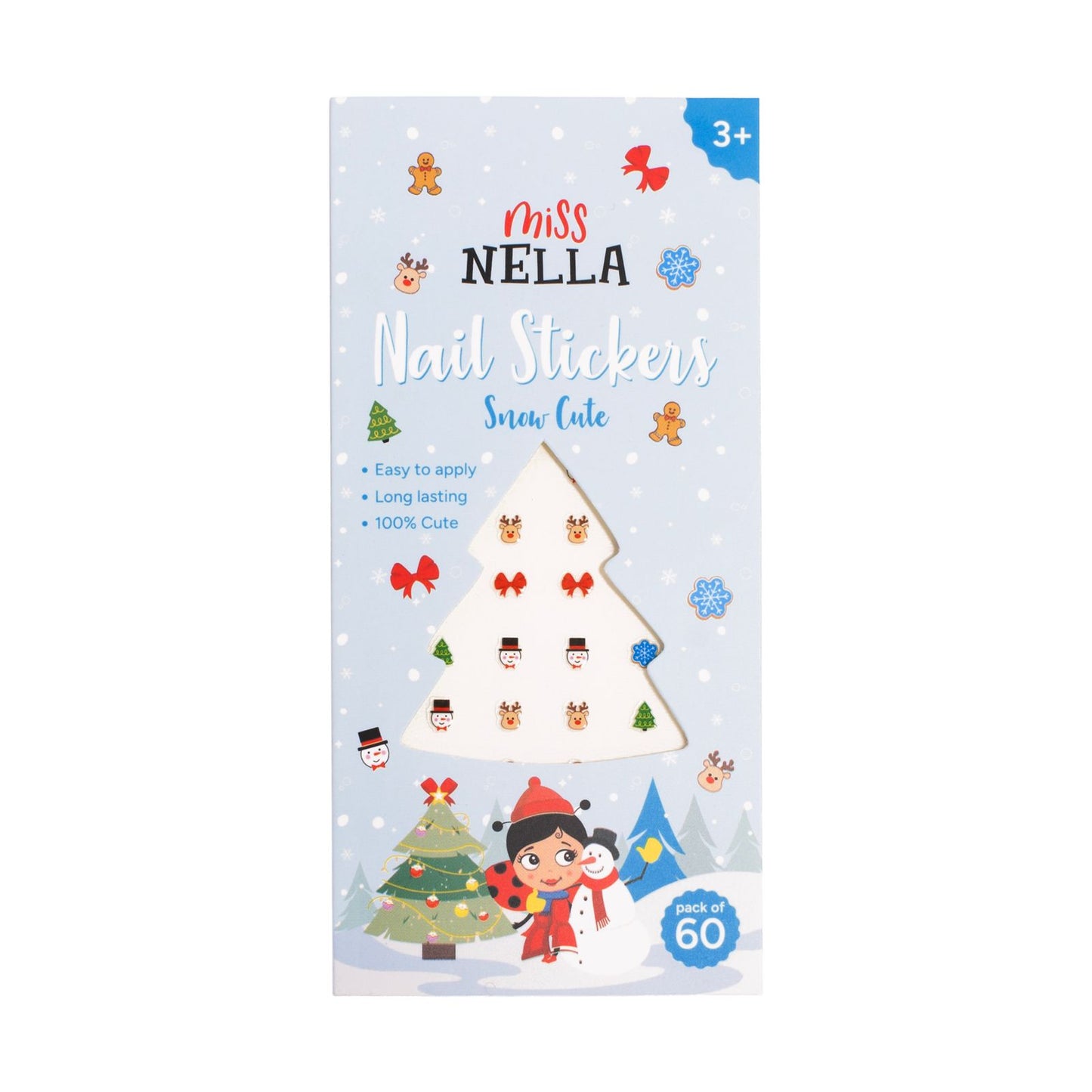 Adesivi per unghie 60 natalizi e 60 decorativi