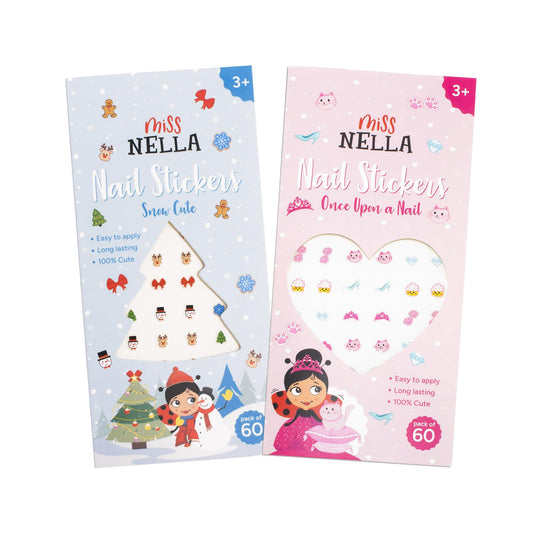 Adesivi per unghie 60 natalizi e 60 decorativi
